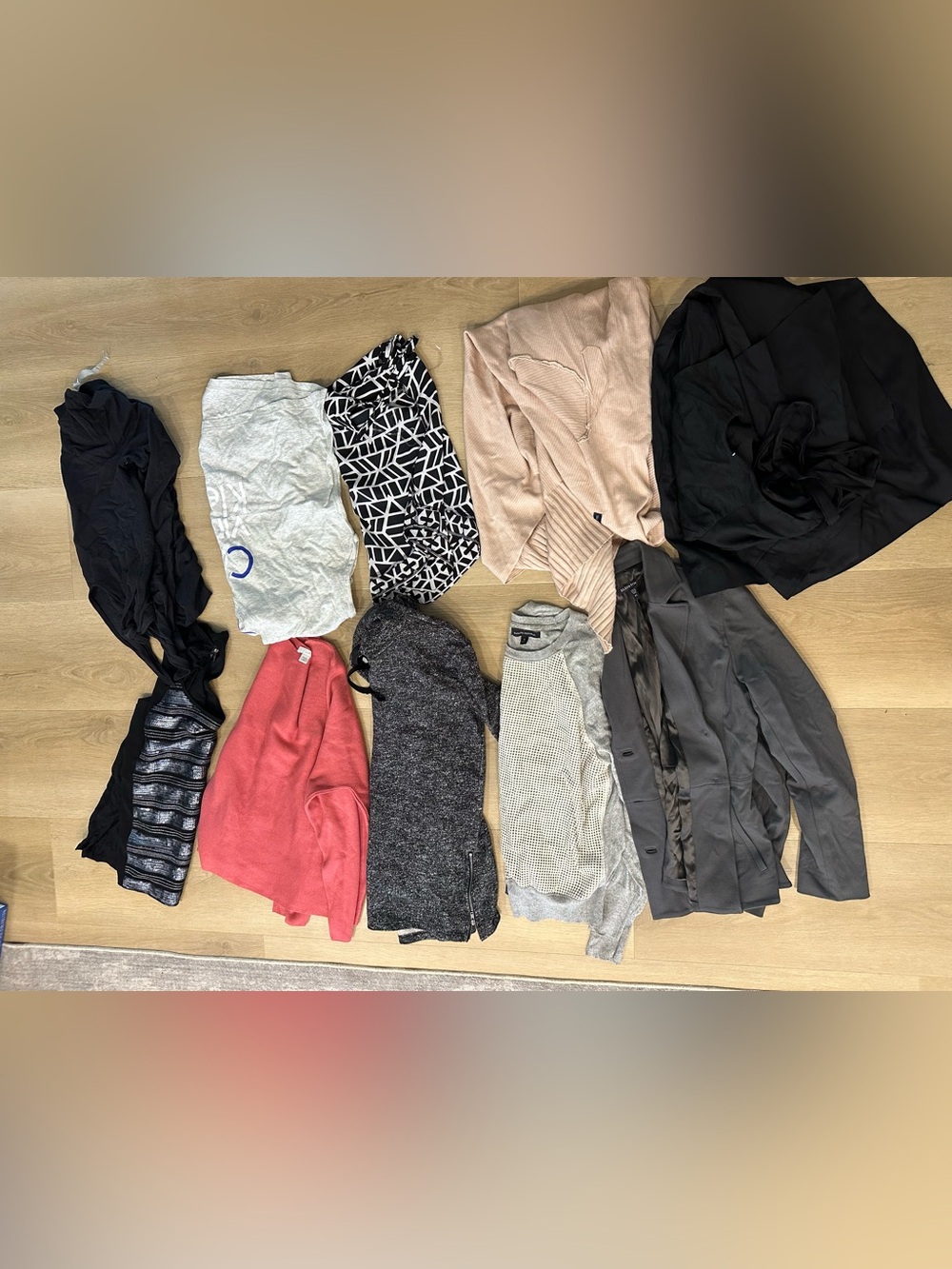 Women tops, blazer lot size XS-S
